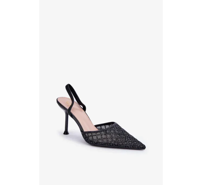 Lodičky na ihlovom podpätku model 204790 Step in style