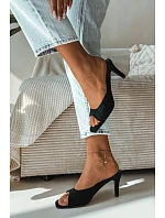 Žabky na podpätku model 226522 Krok vo veľkom štýle