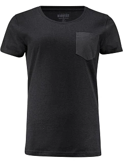 James Harvest Walcott T-Shirt Women Dámske tričko „Two-Tone“ 62.4009 čierne