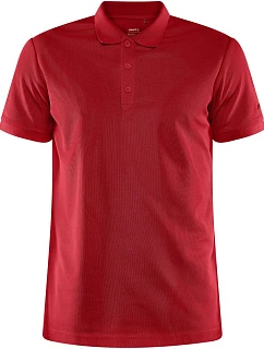 Craft Corporate CORE Unify Polo Shirt M Pánske športové polo tričko 81.9138 jasne červené