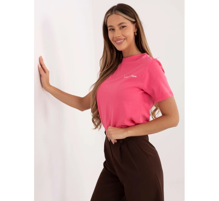 T shirt model 21821384 różowy - FPrice