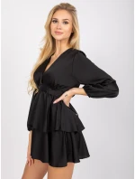 Sukienka DHJ SK model 21817434 czarny - FPrice Sukienka DHJ SK model 21817434 czarny - FPrice