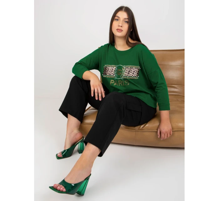 Halenka VI BZ model 17913896 tmavě zelená - FPrice Halenka VI BZ model 17913896 tmavě zelená - FPrice