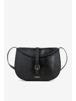 Dámska kabelka s malým reliéfom Nobo - čierna