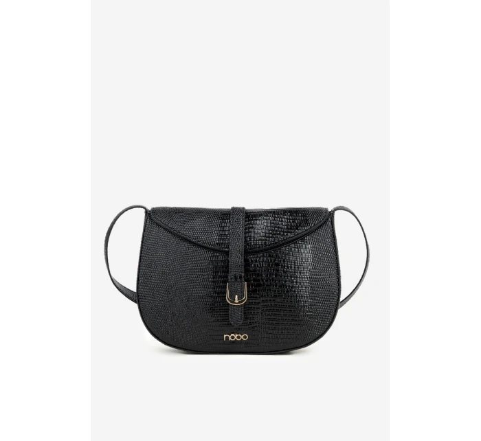 Dámska kabelka s malým reliéfom Nobo - čierna