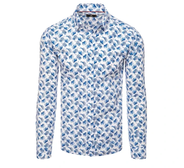 Pánska biela košeľa FashionStreet DX2467