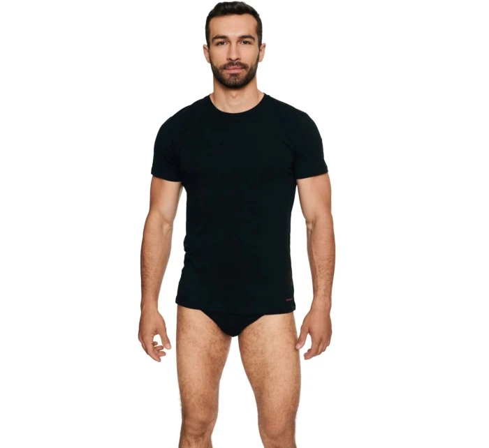 Pánske tričko 18731 Bosco black - HENDERSON