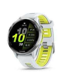Športové hodinky Garmin Forerunner 970 Whitestone/Amp Yellow