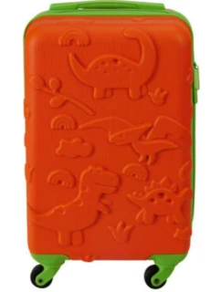 CESTOVNÝ KUFOR 18 PALCOV PROWORLD KID - ORANŽOVÝ (DINO)