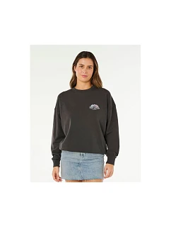Dámska mikina RIP CURL Bells Heritage Crew, čierna, pánska