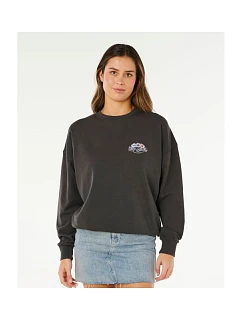 Dámska mikina RIP CURL Bells Heritage Crew, čierna, pánska