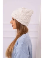 Dámska čiapka Dagmara K332 biela Dámska čiapka Dagmara K332 biela