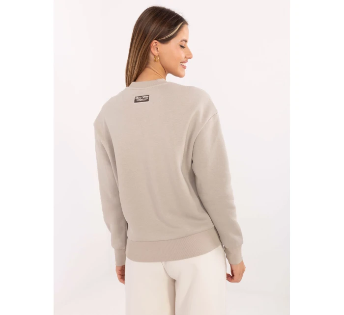 Bluza model 21235907 beżowy - FPrice Bluza model 21235907 beżowy - FPrice