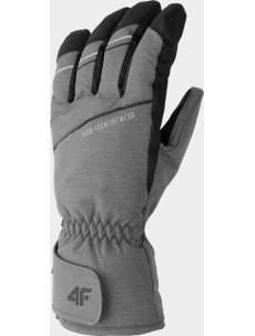 Pánske lyžiarske rukavice 4F H4Z22-REM002 šedé