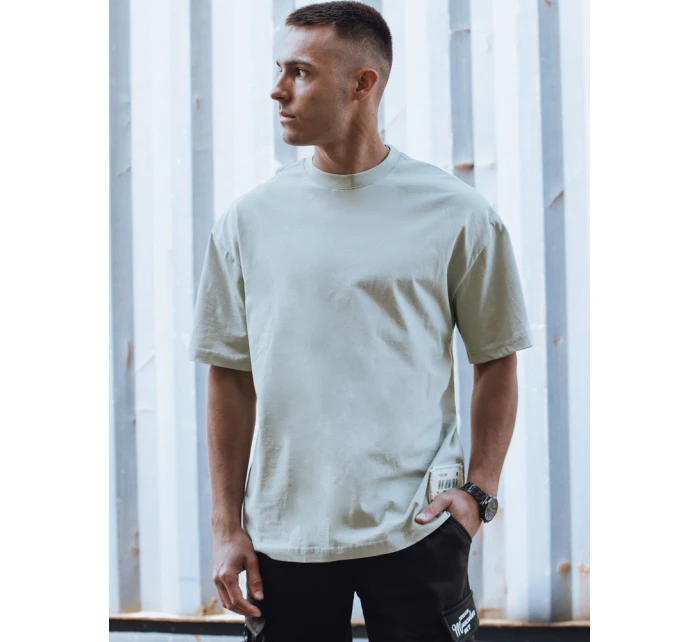 FashionStreet pánske olivovo zelené tričko RX5502