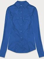 Dámske klasické modré tričko (HH039-9)