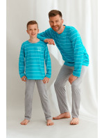 Chlapčenské pyžamo 2622 Harry turquoise - TARO