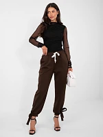 Nohavice IT SP 9987.16 tmavohnedé