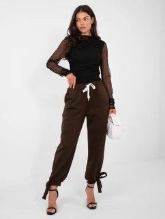 Nohavice IT SP 9987.16 tmavohnedé