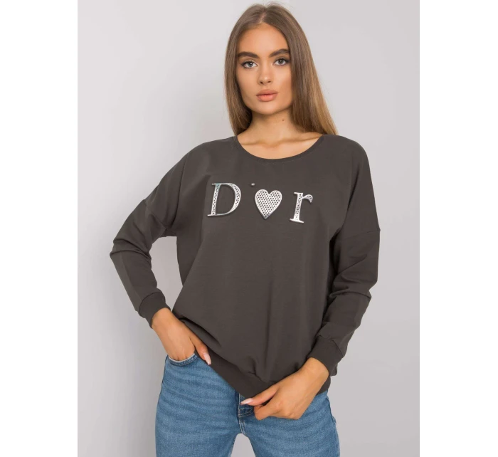 Mikina RV BL 0192.55P tmavá khaki Mikina RV BL 0192.55P tmavá khaki