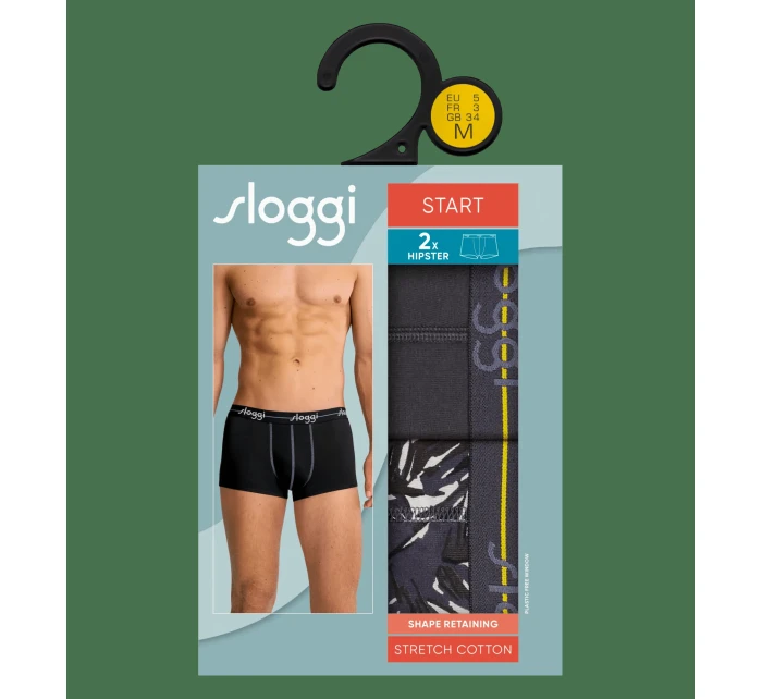 sloggi men Start Hipster C2P box - GRAY - SLOGGI GRAY - SLOGGI