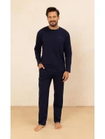 Regina 493 dlhé/r M-XL W26 pánske pyžamo