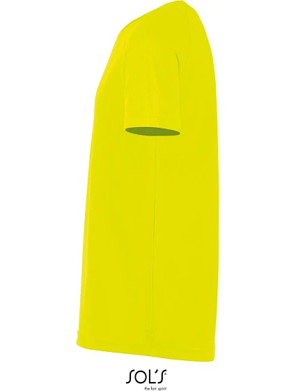 SOL'S Sporty Kids Dětské raglánové sportovní tričko model 22524648 neon yellow