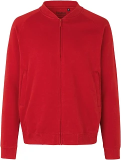 Neutral O 73501 Unisex mikina z bio bavlny 77.7301 červená