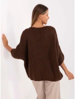 Jumper IT SW 7703.70 hnědý Jumper IT SW 7703.70 hnědý