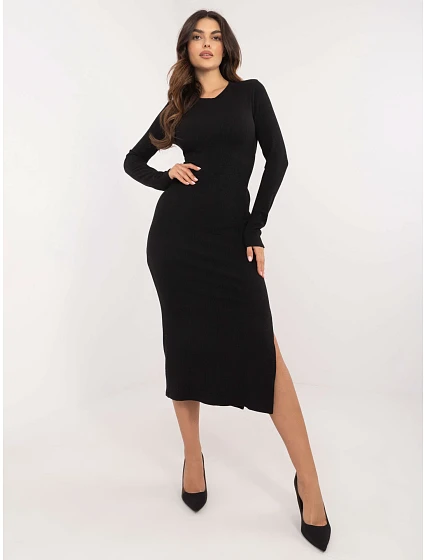 Sukienka LK SK czarny model 20616338 - FPrice Sukienka LK SK czarny model 20616338 - FPrice