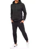 Pánska grafitová tepláková súprava FashionStreet AX0540