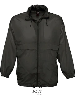 SOL'S Surf Unisex vetrovka 25.2000 čierna