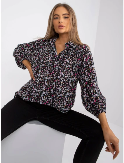 Blúzka CHA BZ 3303 1.34 čierna a ružová