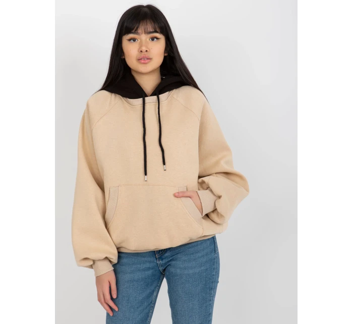 Dámska mikina EM BL 696.68 béžová - FPrice