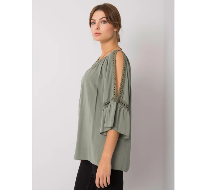 Blúzka TW BZ BI 82198.46 khaki Blúzka TW BZ BI 82198.46 khaki