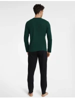 Pyžamo Imress 40952-79X Tmavo zelená a čierna - Henderson Pyžamo Imress 40952-79X Tmavo zelená a čierna - Henderson