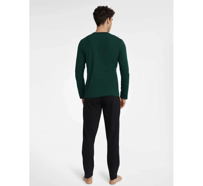Pyžamo Imress 40952-79X Tmavo zelená a čierna - Henderson Pyžamo Imress 40952-79X Tmavo zelená a čierna - Henderson