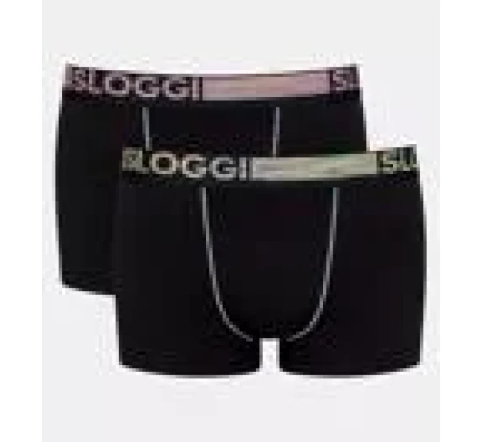 Pánske boxerky GO ABC Natural Hipster 2P - Sloggi