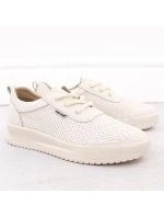 Černé dámské kožené tenisky na podpatku Sergio model 21904571 - LEONE