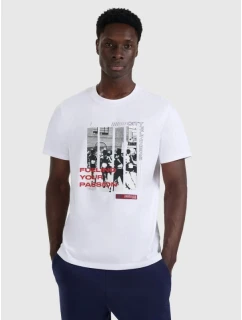 Pánske tričko s potlačou 4F 4FRAW25TTSHM3364-10S