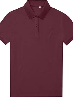 B&C My Eco Polo 65/35 /women_° Dámske piqué polo tričko 01.W465 bordová
