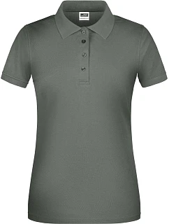 JN Dámské pracovní bio piqué polo 02.0 dark grey model 22529488 - Daiber
