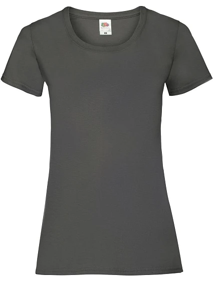 Fruit of the Loom Lady-Fit Valueweight T Dámske tričko 16.1372 svetlo grafitové Fruit of the Loom Lady-Fit Valueweight T Dámske tričko 16.1372 svetlo grafitové