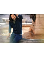 Cardigan Pánský cardigan black model 22460561 - James Harvest Cardigan Pánský cardigan black model 22460561 - James Harvest