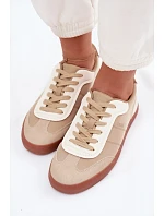 Dámské tenisky Big Star TT274420 tmavě béžové