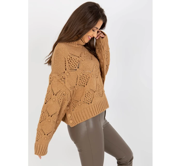 Dámsky sveter EM SW 1037 01 24X ťavia Dámsky sveter EM SW 1037 01 24X ťavia