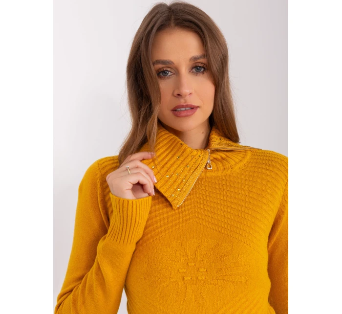 Jumper PM SW R3634.99 tmavo žltá Jumper PM SW R3634.99 tmavo žltá