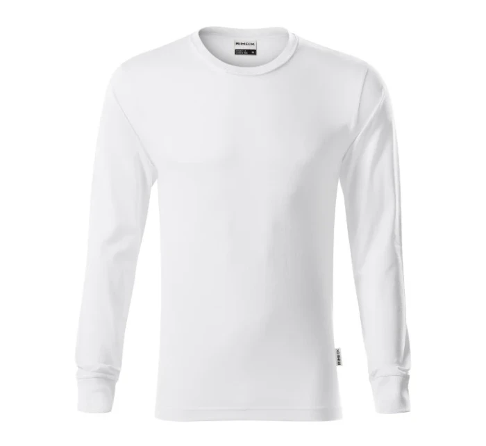 Resist LS Tričko unisex biele 00 (štítok značky)