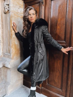 Dámská zimní bunda parka černá Dstreet model 21969967 - FashionStreet