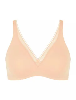 Dámska podprsenka sloggi BODY ADAPT Twist T-shirt bra - POWDER ORANGE - oranžová 00BG - SLOGGI